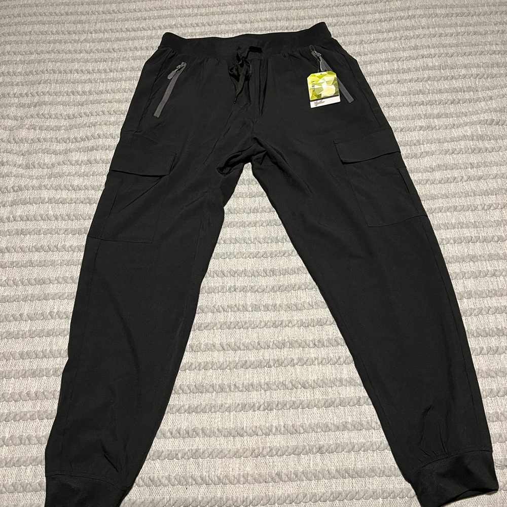 Ladies black LIBIN Size L Cargo Pants